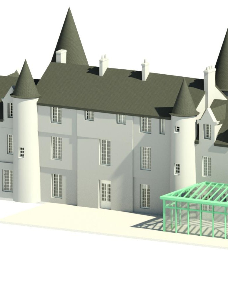 Modélisation 3d chateau 2