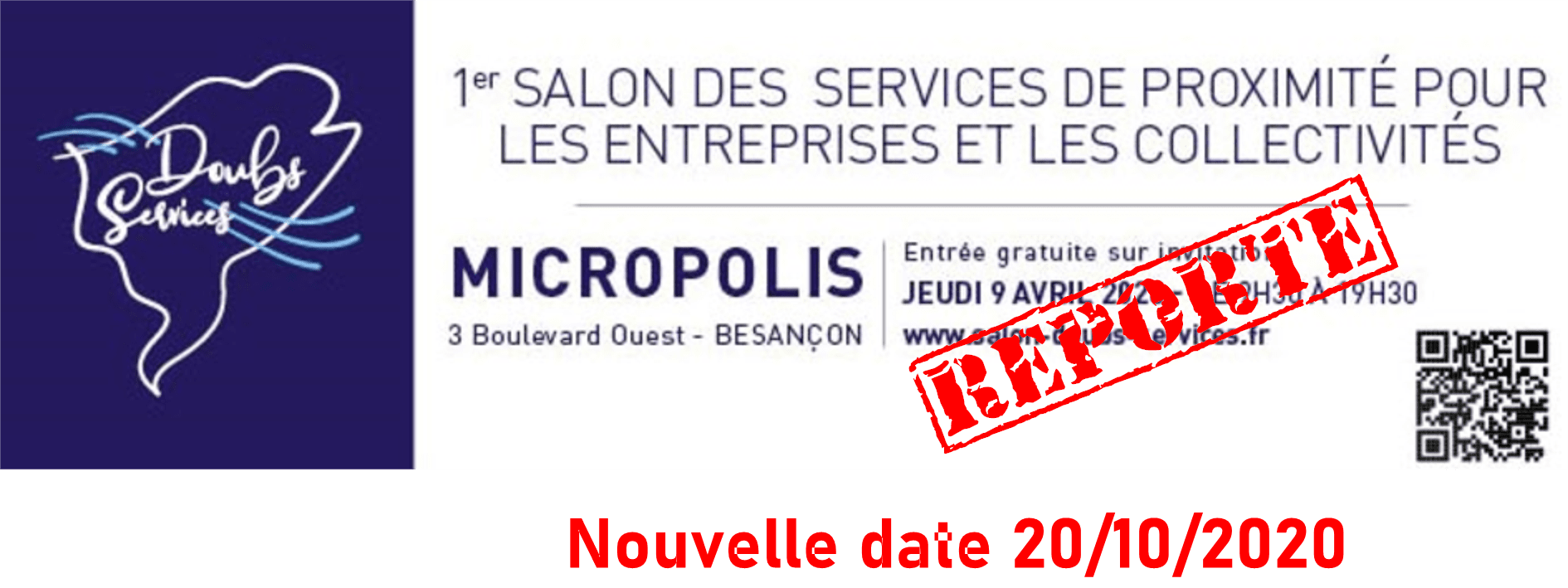 Annonce date salon des services